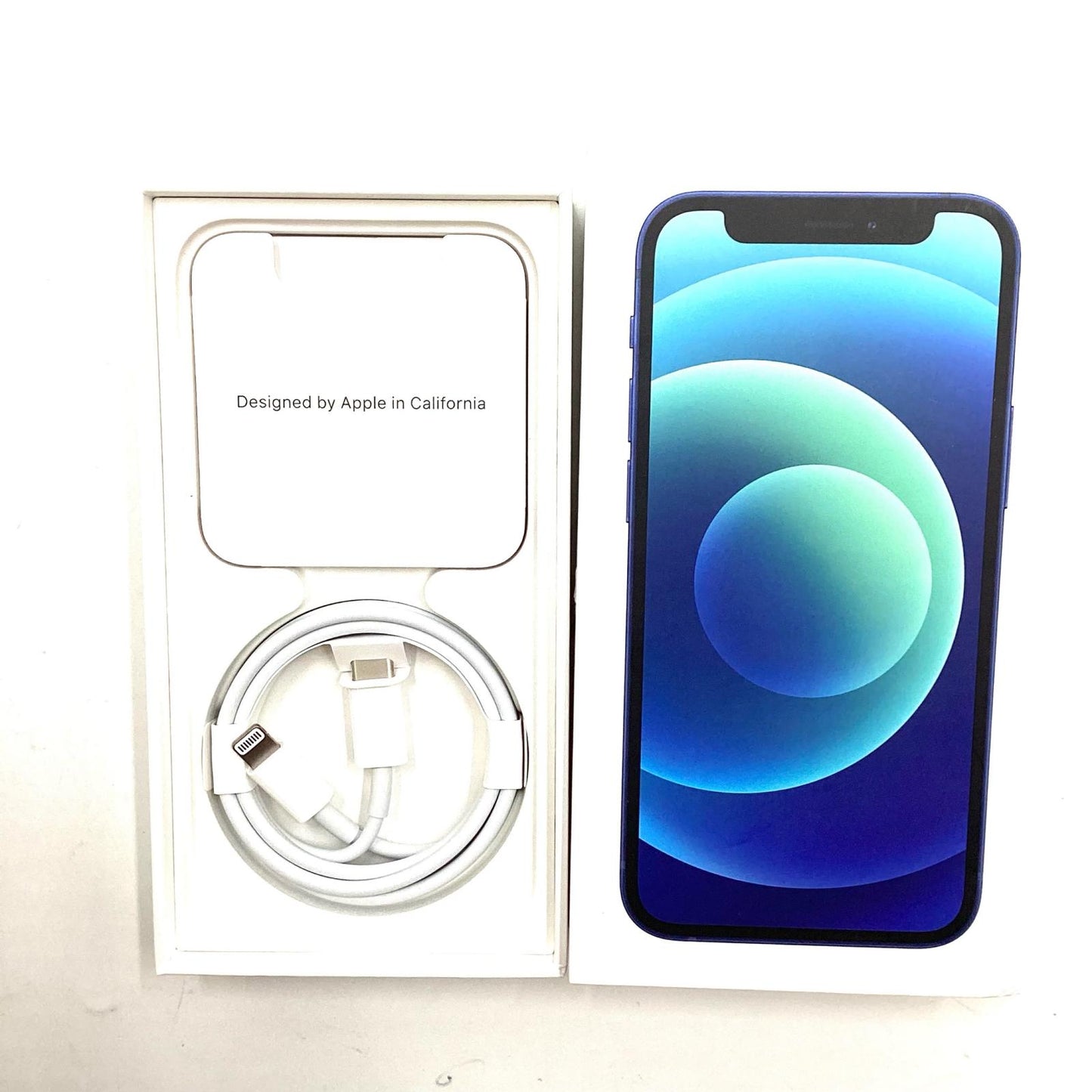 【全額返金保証】【最速発送】Apple iPhone iPhone 12 mini 128GB ブルー SIMフリー 動作確認済 82%