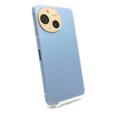 【最速発送】SHARP AQUOS sense9 128GB ブルー docomo SH-53E 白ロム【難有】