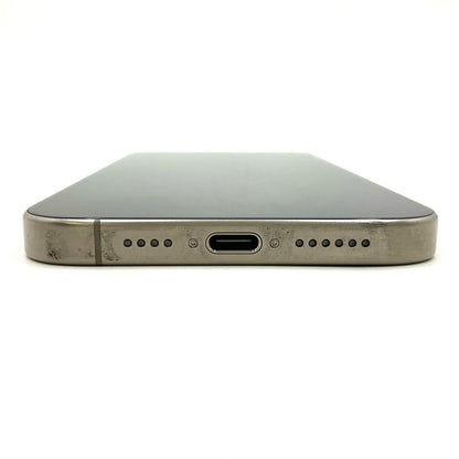【全額返金保証】【最速発送】Apple iPhone iPhone 15 Pro Max 512GB ナチュラルチタニウム SIMフリー 白ロム 動作確認済 86%