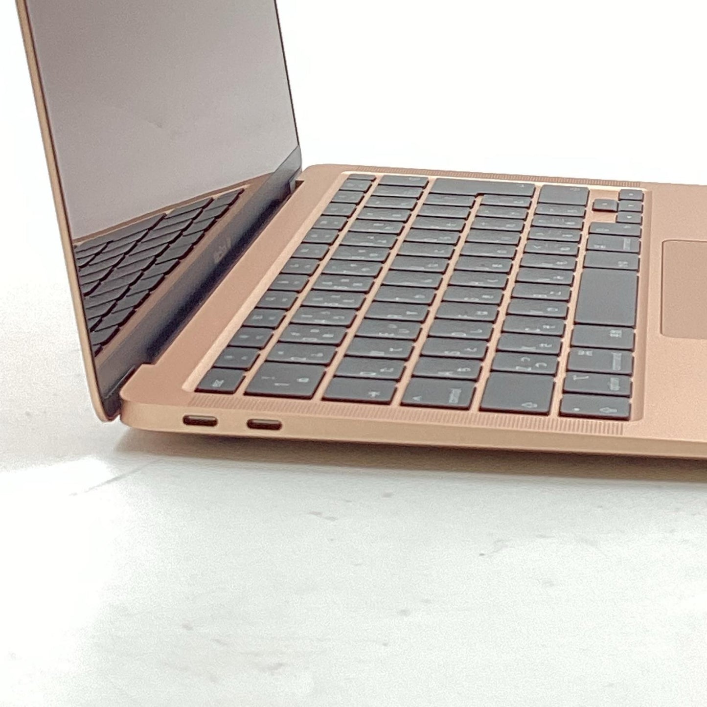 【全額返金保証】【最速発送】Apple MacBook Air 13.3インチ 2020 Apple M1 16GB SSD 256GB ゴールド 100% 美品 動作確認済