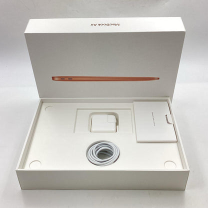 【全額返金保証】【最速発送】Apple MacBook Air 13.3インチ 2020 Apple M1 16GB SSD 256GB ゴールド 100% 美品 動作確認済