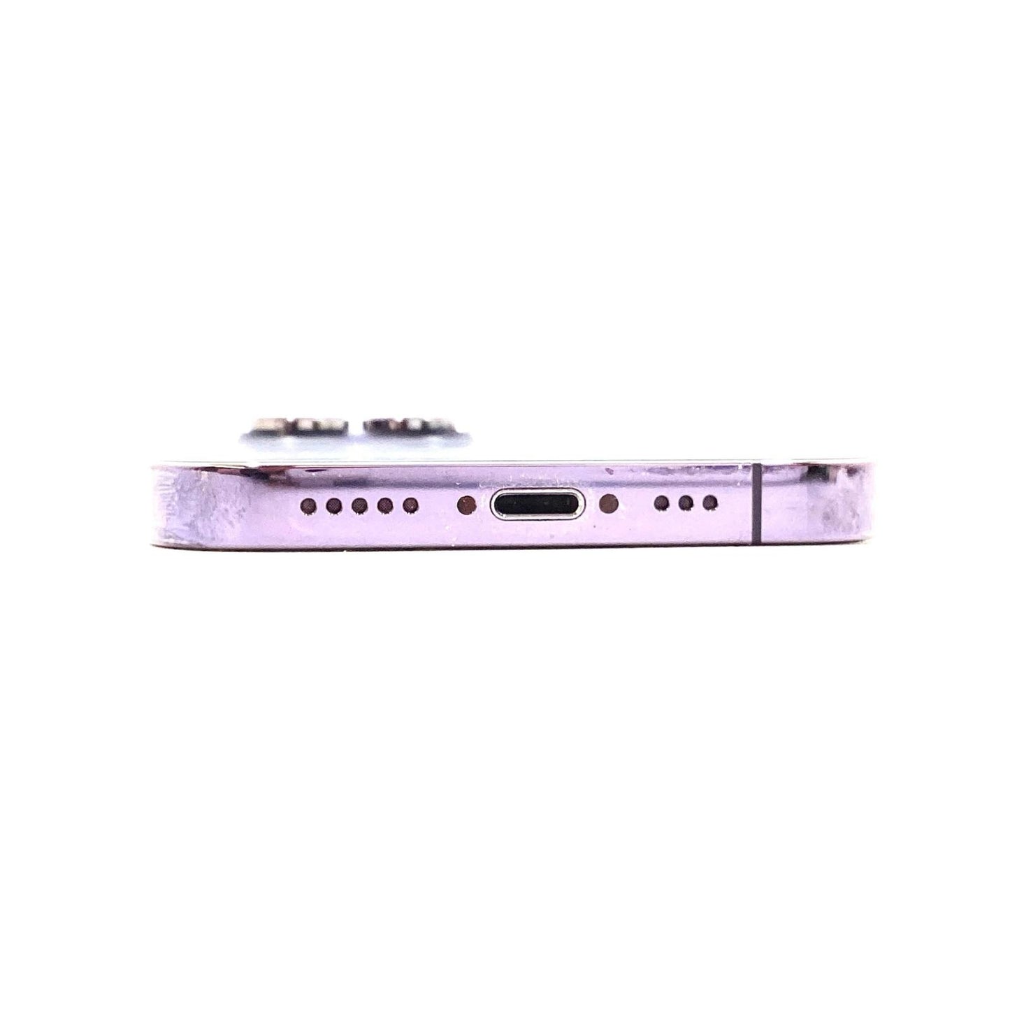【全額返金保証】【最速発送】Apple iPhone iPhone 14 Pro 128GB ディープパープル SIMフリー 白ロム 動作確認済 80%