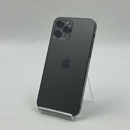 【全額返金保証】【最速発送】Apple iPhone iPhone 12 Pro 128GB グラファイト au 白ロム 動作確認済 76%