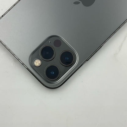 【全額返金保証】【最速発送】Apple iPhone iPhone 12 Pro 128GB グラファイト au 白ロム 動作確認済 76%