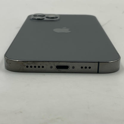 【全額返金保証】【最速発送】Apple iPhone iPhone 12 Pro 128GB グラファイト au 白ロム 動作確認済 76%