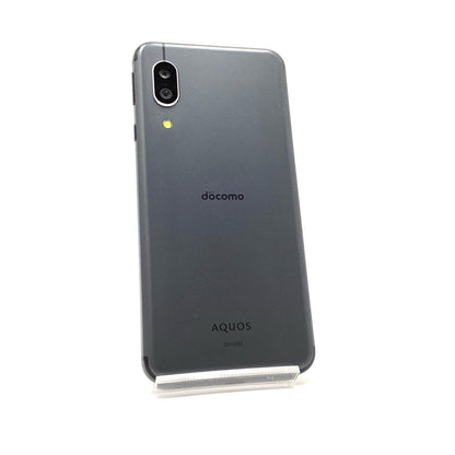 【全額返金保証】【最速発送】SHARP AQUOS sense3 64GB ブラック docomo SH-02M 白ロム 動作確認済