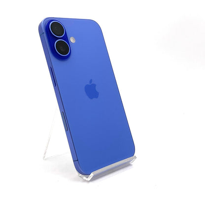 【全額返金保証】【最速発送】Apple iPhone iPhone 16 128GB ウルトラマリン SIMフリー 白ロム 超美品 動作確認済 90%