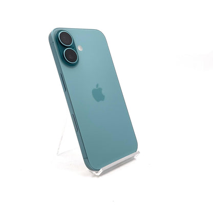 【全額返金保証】【最速発送】Apple iPhone iPhone 16 128GB ティール SIMフリー 白ロム 美品 動作確認済 94%