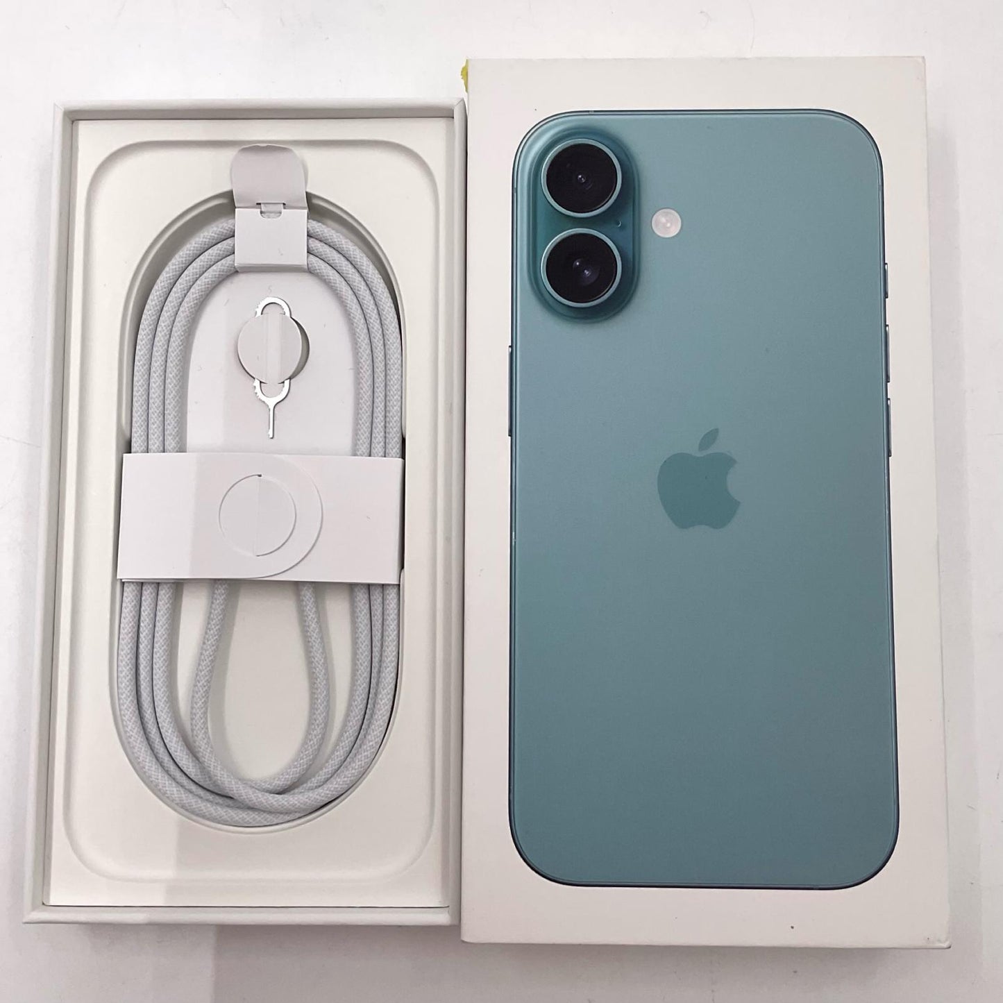 【全額返金保証】【最速発送】Apple iPhone iPhone 16 128GB ティール SIMフリー 白ロム 美品 動作確認済 94%