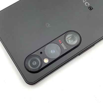 【最速発送】Sony Xperia 1 Ⅴ 256GB ブラック docomo SIMフリー 白ロム【難有】