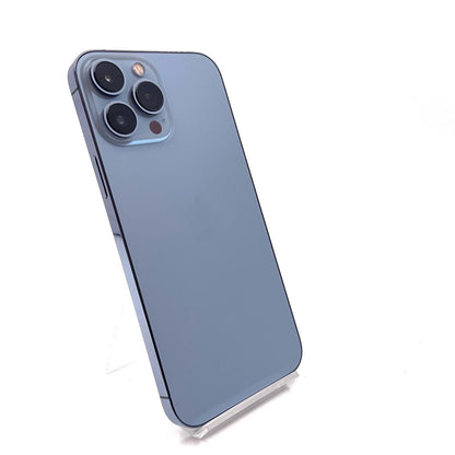 【全額返金保証】【最速発送】Apple iPhone iPhone 13 Pro Max 256GB シエラブルー au 動作確認済 79%