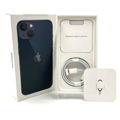 【全額返金保証】【最速発送】Apple iPhone iPhone 13 128GB ミッドナイト au SIMフリー 白ロム 動作確認済 79%