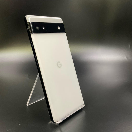 【全額返金保証】【最速発送】Google Pixel 6a 128GB ホワイト SIMフリー 白ロム 美品 動作確認済