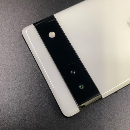 【全額返金保証】【最速発送】Google Pixel 6a 128GB ホワイト SIMフリー 白ロム 美品 動作確認済