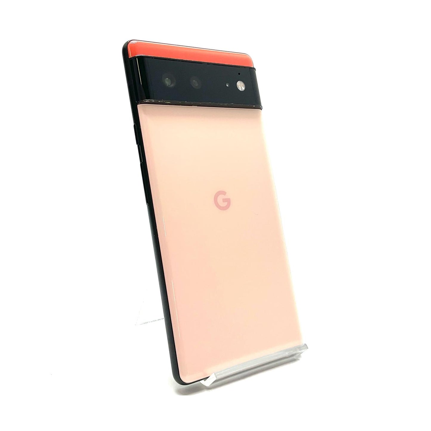 【全額返金保証】【最速発送】Google Pixel 6 128GB オレンジ SIMフリー 白ロム 動作確認済