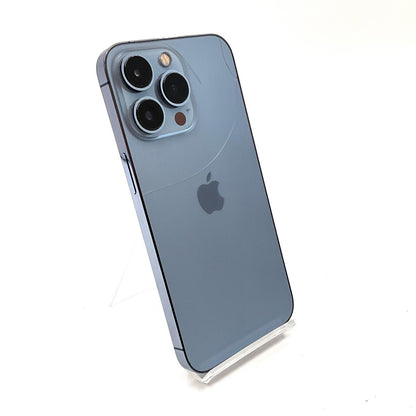 【最速発送】Apple iPhone iPhone 13 Pro 128GB シエラブルー Softbank 白ロム【難有】 75%