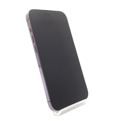【全額返金保証】【最速発送】Apple iPhone iPhone 14 Pro 256GB ディープパープル SIMフリー 白ロム 動作確認済 80%