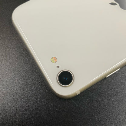 【全額返金保証】【最速発送】Apple iPhone iPhone SE（第3世代） 128GB スターライト SIMフリー 動作確認済 79%