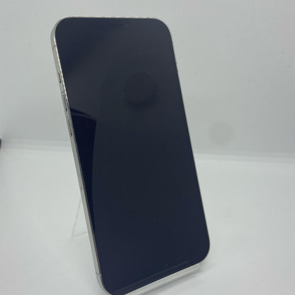 【全額返金保証】【最速発送】Apple iPhone iPhone 12 Pro Max 128GB シルバー au 白ロム 動作確認済 87%
