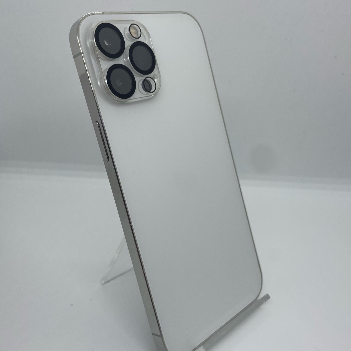 【全額返金保証】【最速発送】Apple iPhone iPhone 12 Pro Max 128GB シルバー au 白ロム 動作確認済 87%