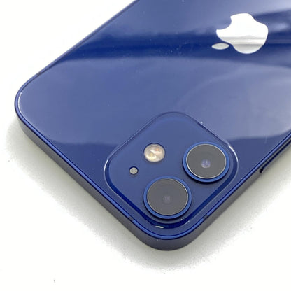 【全額返金保証】【最速発送】Apple iPhone iPhone 12 mini 128GB ブルー docomo 白ロム 動作確認済 78%
