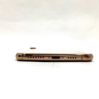 【全額返金保証】【最速発送】Apple iPhone iPhone XS Max 64GB ゴールド au 白ロム 動作確認済 77%