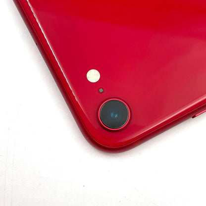 【全額返金保証】【最速発送】Apple iPhone iPhone SE（第2世代） 64GB (PRODUCT)RED SIMフリー 白ロム 動作確認済 80%