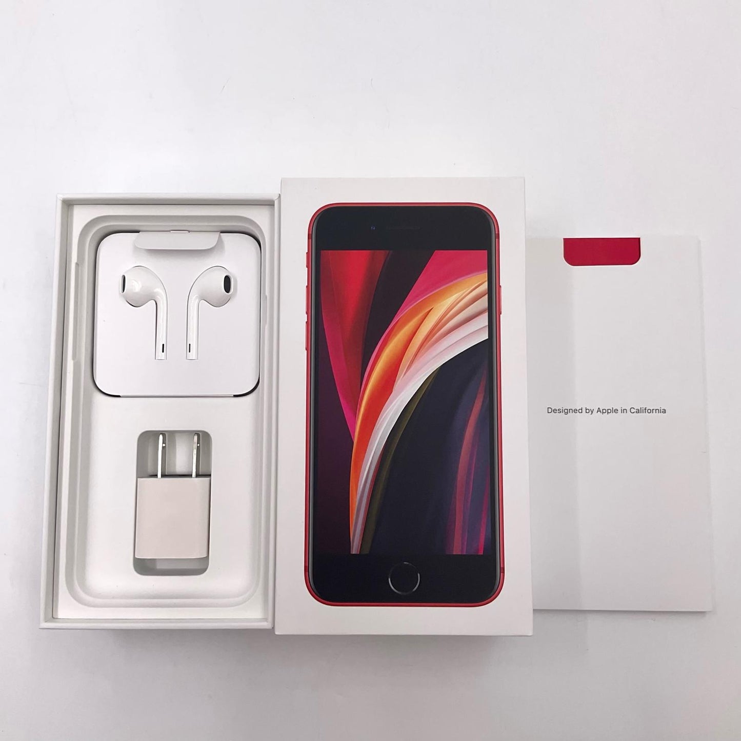 【全額返金保証】【最速発送】Apple iPhone iPhone SE（第2世代） 64GB (PRODUCT)RED SIMフリー 白ロム 動作確認済 80%