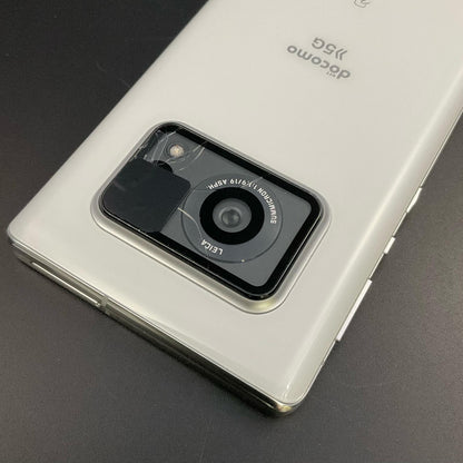 【最速発送】SHARP AQUOS R6 128GB ホワイト docomo SH-51B 白ロム【難有】