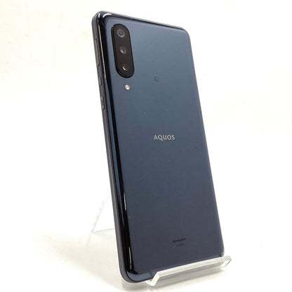 【全額返金保証】【最速発送】SHARP AQUOS zero5G basic 128GB ブラック au SHG02 白ロム 動作確認済