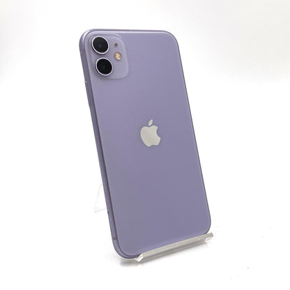 【全額返金保証】【最速発送】Apple iPhone iPhone 11 64GB パープル SIMフリー 白ロム 動作確認済 77%