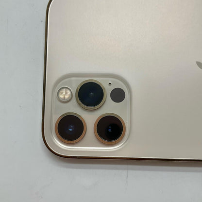 【全額返金保証】【最速発送】Apple iPhone iPhone 12 Pro 128GB ゴールド docomo 白ロム 動作確認済 85%