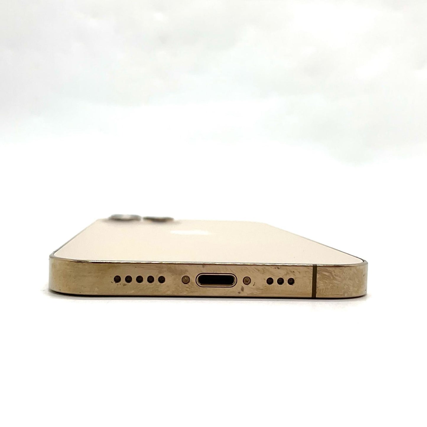 【全額返金保証】【最速発送】Apple iPhone iPhone 12 Pro 128GB ゴールド docomo 白ロム 動作確認済 85%