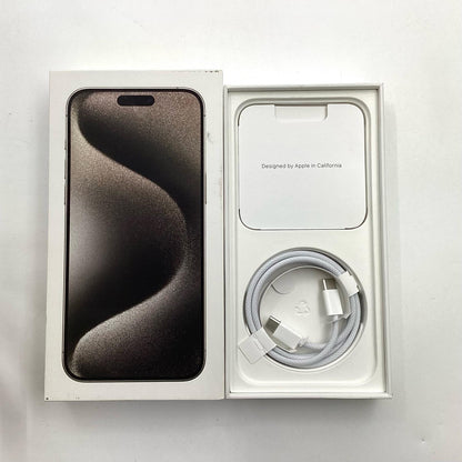 【最速発送】Apple iPhone iPhone 15 Pro Max 512GB ナチュラルチタニウム docomo SIMフリー 白ロム【難有】