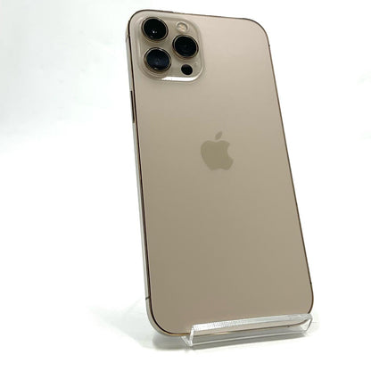 【全額返金保証】【最速発送】Apple iPhone iPhone 12 Pro Max 256GB ゴールド SIMフリー 白ロム 動作確認済 81%