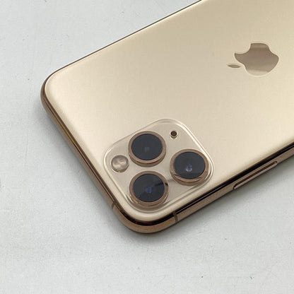 【最速発送】Apple iPhone iPhone 11 Pro 256GB ゴールド docomo 白ロム【難有】 77%