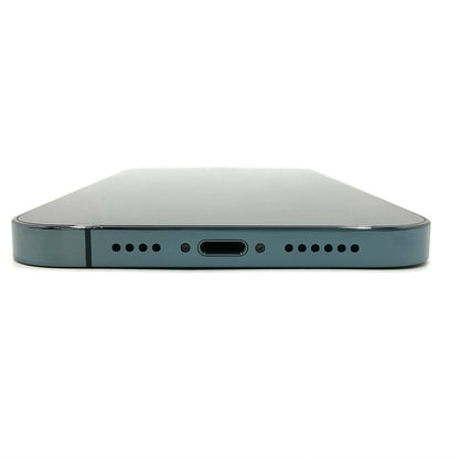 【全額返金保証】【最速発送】Apple iPhone iPhone 12 Pro Max 128GB パシフィックブルー SIMフリー 白ロム 動作確認済 85%