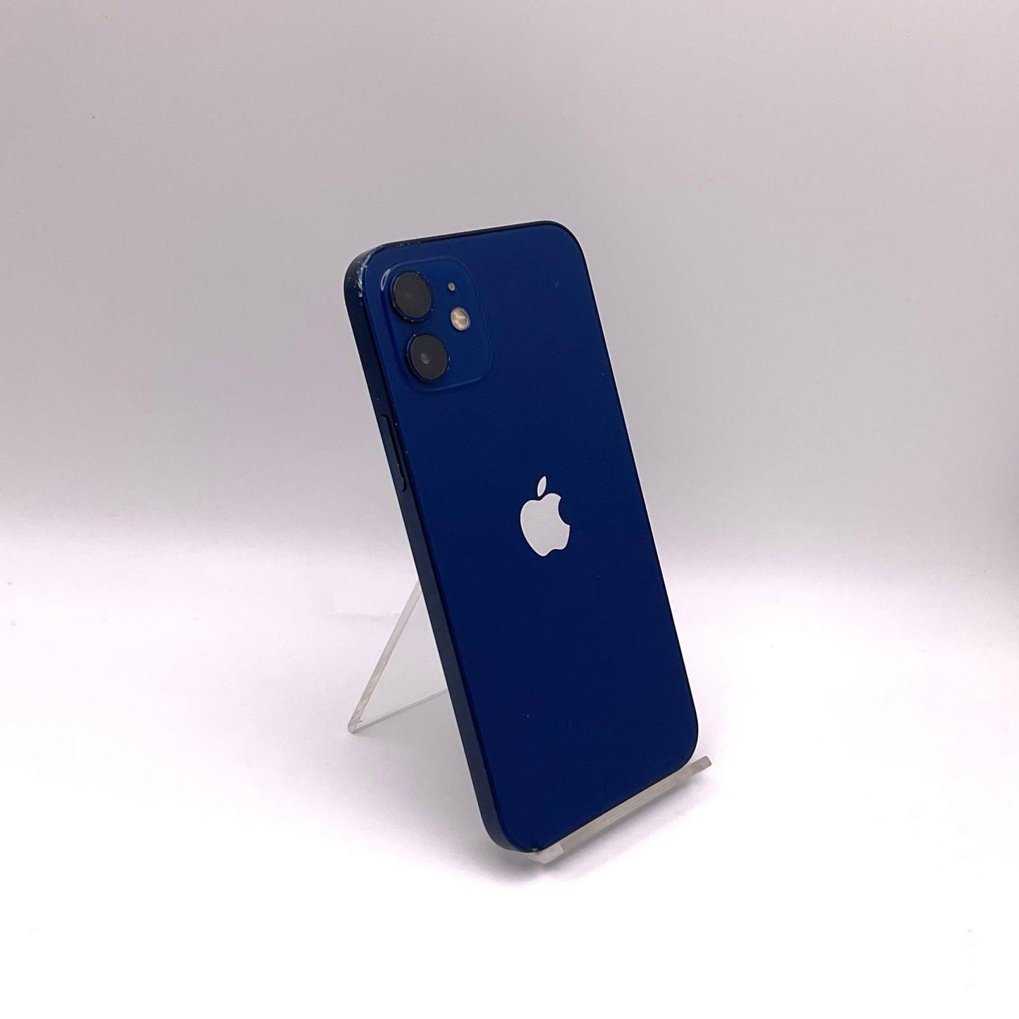 【全額返金保証】【最速発送】Apple iPhone iPhone 12 64GB ブルー au 白ロム 動作確認済 79%