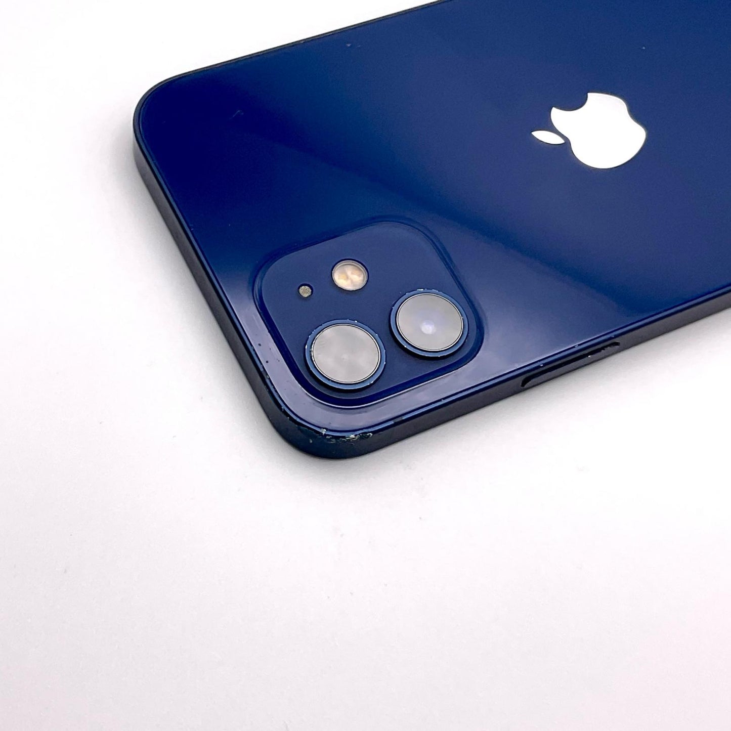 【全額返金保証】【最速発送】Apple iPhone iPhone 12 64GB ブルー au 白ロム 動作確認済 79%