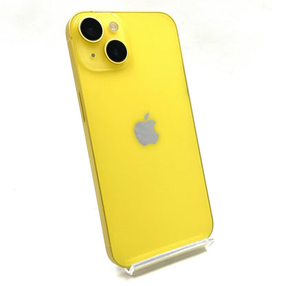 【全額返金保証】【最速発送】Apple iPhone iPhone 14 128GB イエロー docomo SIMフリー 動作確認済 81%