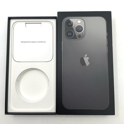 【全額返金保証】【最速発送】Apple iPhone iPhone Pro Max 13 Pro Max 256GB グラファイト docomo 白ロム 動作確認済 79%