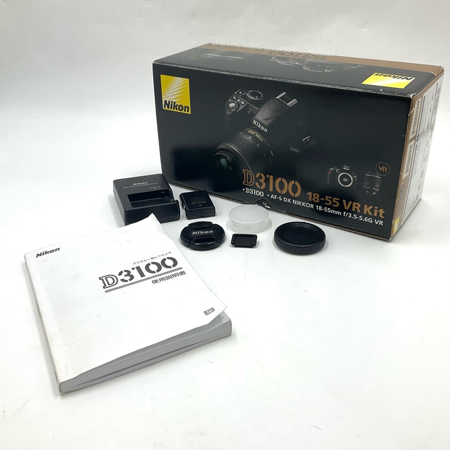【最速発送】Nikon デジタル一眼 D3100 レンズキット ブラック【難有】