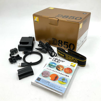 【全額返金保証】【最速発送】Nikon デジタル一眼 D850 ボディ ブラック 動作確認済