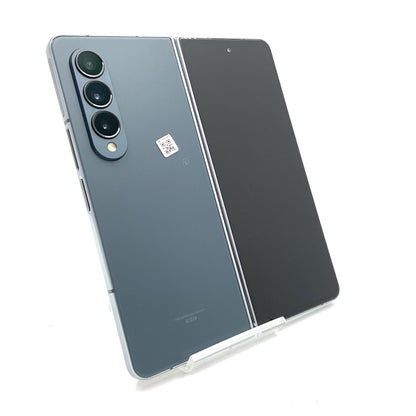 【最速発送】SAMSUNG Galaxy GalaxyＺ Fold4 256GB グレイグリーン au SIMフリー SCG16 白ロム【難有】