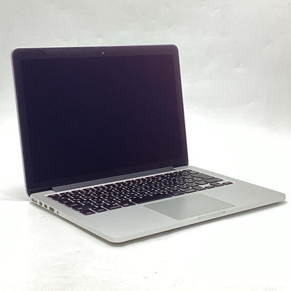 【全額返金保証】【最速発送】Apple MacBook Pro 13インチ 2014 3GHz デュアルコアIntel Core i7 8GB SSD 256GB シルバー 動作確認済