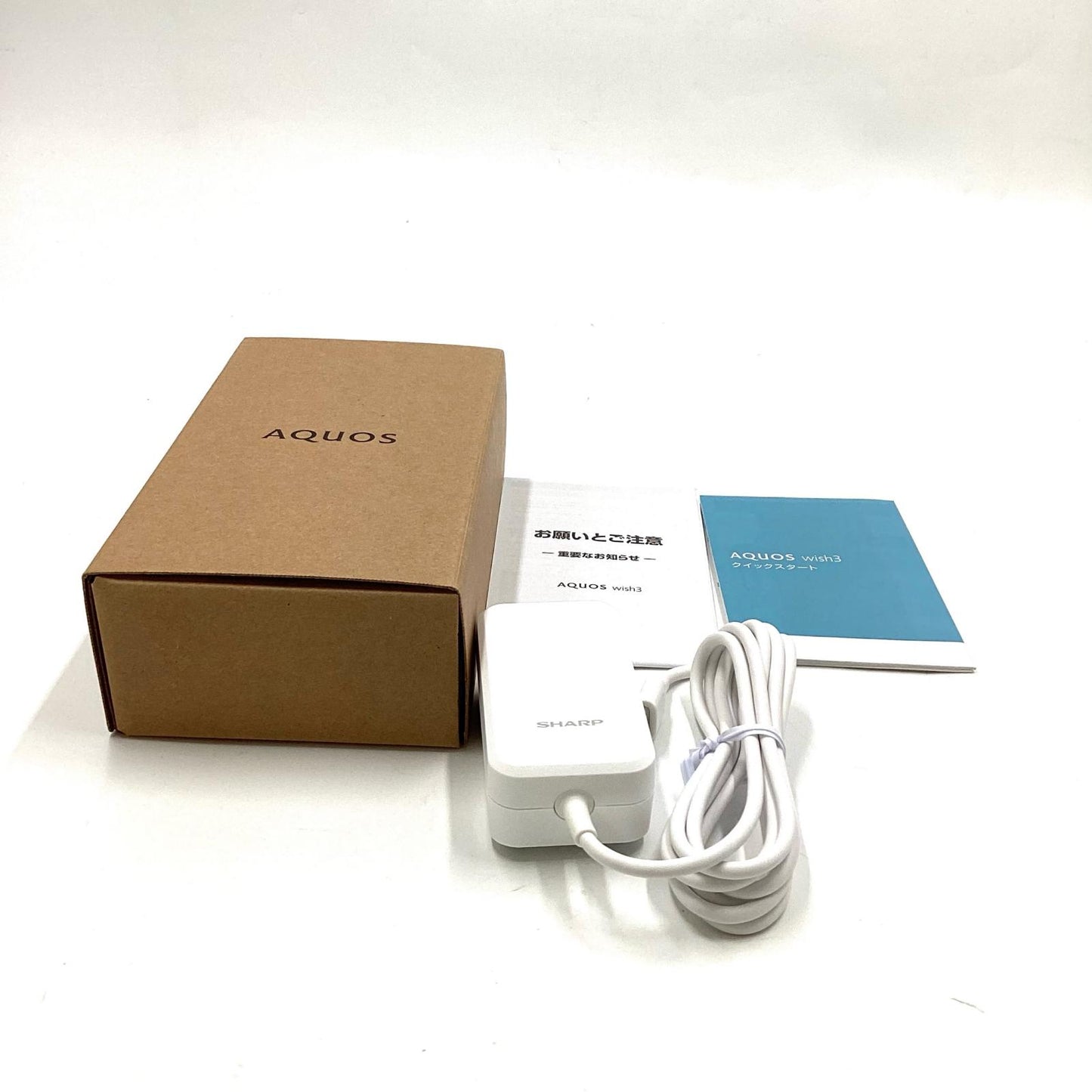 【全額返金保証】【最速発送】SHARP AQUOS wish3 64GB ブラック Softbank SIMフリー A303SH 白ロム 美品 動作確認済