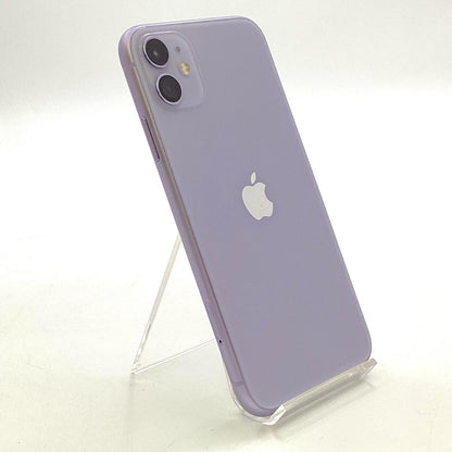 【全額返金保証】【最速発送】Apple iPhone iPhone 11 64GB パープル SIMフリー 白ロム 美品 動作確認済 93%