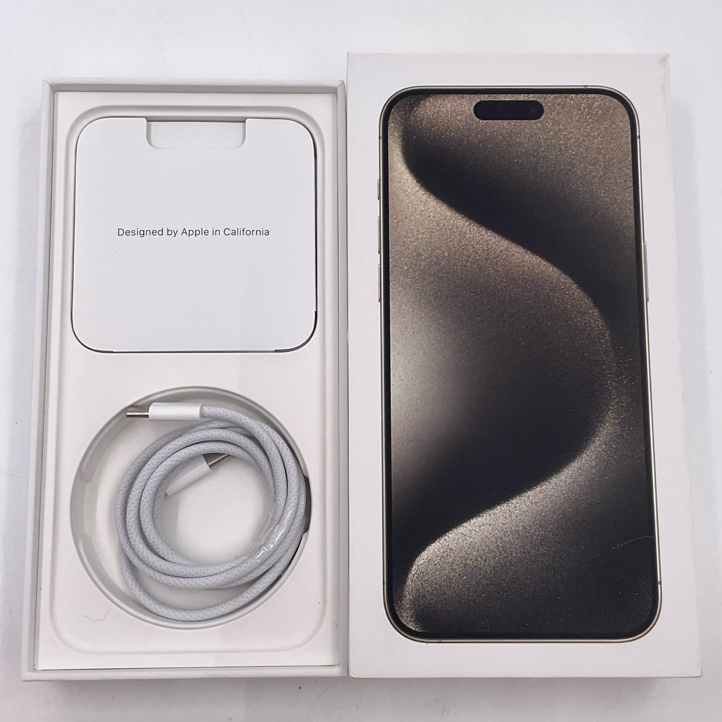 【全額返金保証】【最速発送】Apple iPhone iPhone 15 Pro Max 256GB ナチュラルチタニウム Softbank SIMフリー 美品 動作確認済 87%