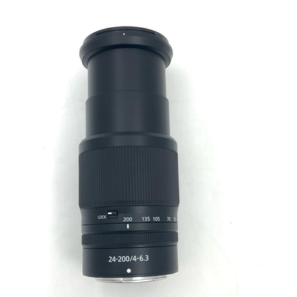 【全額返金保証】【最速発送】Nikon NIKKOR Z 24-200mm f/4-6.3 VR 超美品 動作確認済