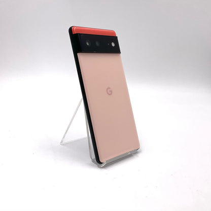 【全額返金保証】【最速発送】Google Pixel 6 128GB カインダコーラル au 白ロム 動作確認済